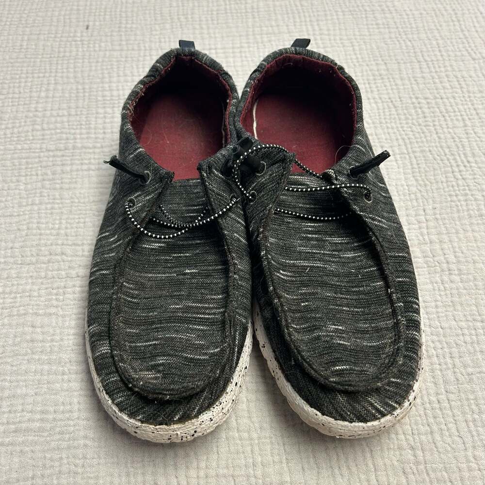 Maurice’s Jersey Charcoal Slip-On Shoes